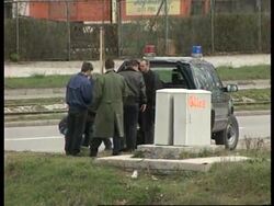 Bosnia - Suspected bomb planting in Sarajevo News Clip