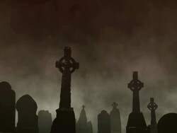 Cemetery Stock Footage