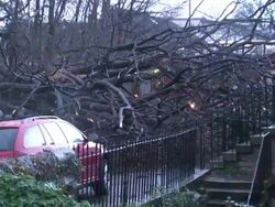 Winter Storms Overnight in Scotland News Clip