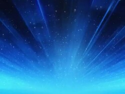 Toward the blue light Stock Footage