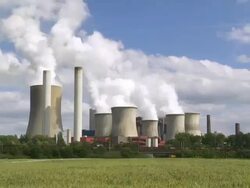HD Coal Power Plant (Time Lapse) Stock Footage