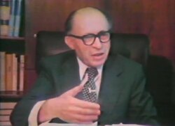Menacham Begin (Jan 24,1978) News Clip