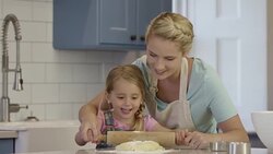 Rolling the Dough Stock Footage