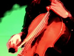 HD 1080i Man playing Cello 5 Stock Footage