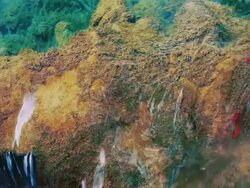 Stone in water Stock Footage