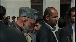 Dignitaries pay tribute to slain Afghan ex-leader at funeral ceremony Instructional Video