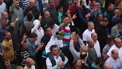 CLEAN : Thousands protest ban of Islamist group in northern Israel News Clip