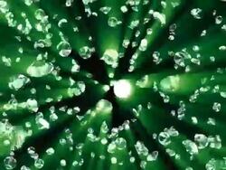 Diamond #12 HD green rays Stock Footage