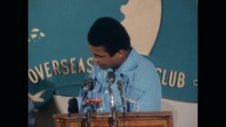 Ali to fight Bob Foster in Nevada Presser News Clip