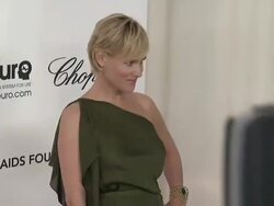 Judith Godreche at Elton John Aids Foundation Celebrates 20th Annual Academy Awards Viewing Party on 2/26/12 in Hollywood, CA. (Footage by WireImage Video/Getty Images Entertainment Video) Stock Footage