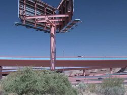 (HD1080i) Urban Blight: Billboards Stock Footage