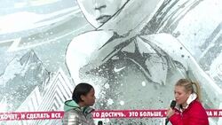 CLEAN : Sharapova returns to childhood tennis cou News Clip