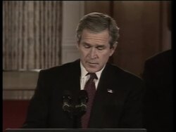 President Bush signs Homeland Security Bill News Clip