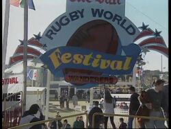 SOUTH AFRICA: RUGBY FANS CELEBRATE VICTORY OVER FRENCH TEAM News Clip