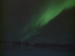 Aurora borealis, Northern Lights, Karasjok, Norway, impressive display, February 2008 Stock Footage