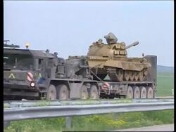 MACEDONIA: BULGARIA DONATE 31 T-55 TANKS News Clip
