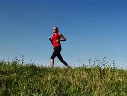 Jogging Stock Footage