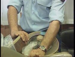 West Bank/Gaza - Hamas House Blown Up News Clip