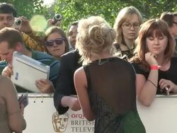 ATMOSPHERE: Arqiva British Academy Television Awards at The National Theatre on May 27, 2012 in London, England (Footage by WireImage Video/Getty Images) Stock Footage