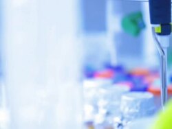 Equipment in the Laboratory Stock Footage