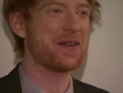 Domhnall Gleeson at the 'Anna Karenina' Special Screening in New York, NY, on 11/7/12 (Getty Images Entertainment Video) Stock Footage