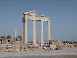 THE APOLLO TEMPLE Stock Footage