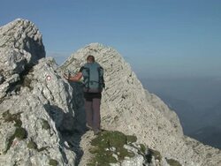 HD: Mountaineering Stock Footage