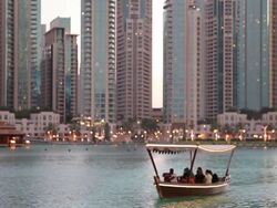 Decades of Growth Have Made Dubai A Business And Cultural Hub Of The Middle East Stock Footage