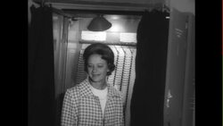 Lurleen Wallace Votes During Election Stock Footage