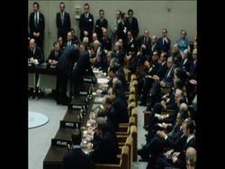 SYND 26 6 74 NIXON AND NATO LEADERS SIGN NEW DECLARATION Instructional Video
