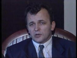 BOSNIA: POLITICAL CONFLICT SPREADS TO STATE RUN MEDIA News Clip