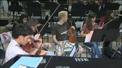 Palestine Youth Orchestra trumpets cultural identity News Clip