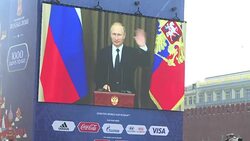 CLEAN : Russia kicks off 1,000 day countdown to 2018 FIFA World Cup News Clip