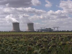 Nuclear Power Plant Stock Footage