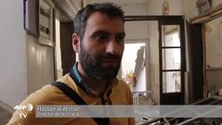 VOICED : Bombardeada una clinica en Alepo News Clip