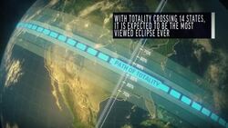 Animation explaining a total eclipse News Clip