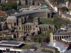 Lloyds TSB Headquarters in Bristol - Aerials News Clip