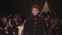 British fashion house shows latest menswear collection in London; Brooklyn Beckham, Mark Ronson, Lee Jong-Suk, Hu Bing attend Instructional Video