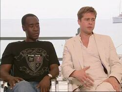 Brad Pitt on Angelina, 'A Mighty Heart' PLUS George Clooney on plight in Darfur News Clip