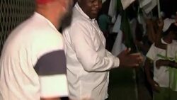 CLEAN: Algerian gold medallist receives hero's welcome News Clip