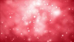 Moving Particles Loop - Red Glittering in light rays Stock Footage