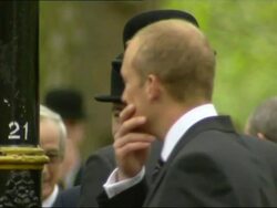 Prince Harry in bowler hat parade News Clip