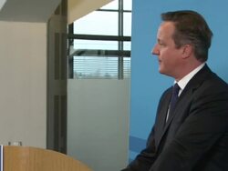 David Cameron Launches Conservative Manifesto In Nottingham News Clip