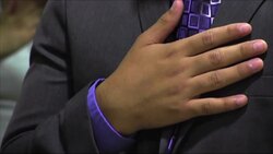 N.M. Immigrant Teens Take US Citizenship Oath Instructional Video