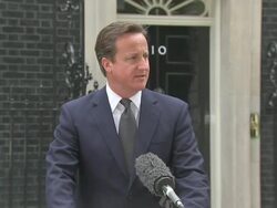 David Cameron Statement on the Riots & Unrest News Clip