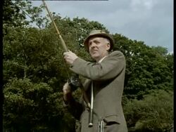 Fisherman, Northern Ireland Stock Footage
