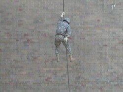 Army training 1 - HD 1080/30f Stock Footage