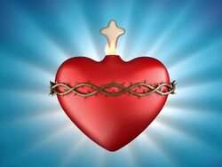 Jesus Heart Stock Footage