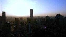 Futuristic city timelapse Stock Footage