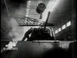 Russian factories tanks shells Instructional Video